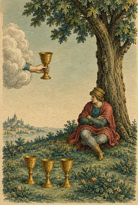 Four of Cups