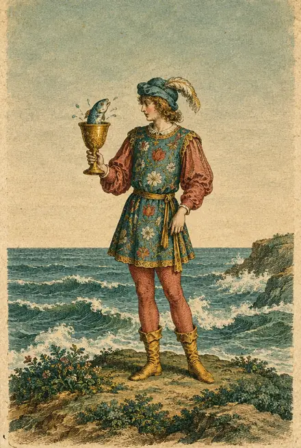 Page of Cups