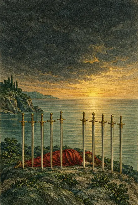 Ten of Swords