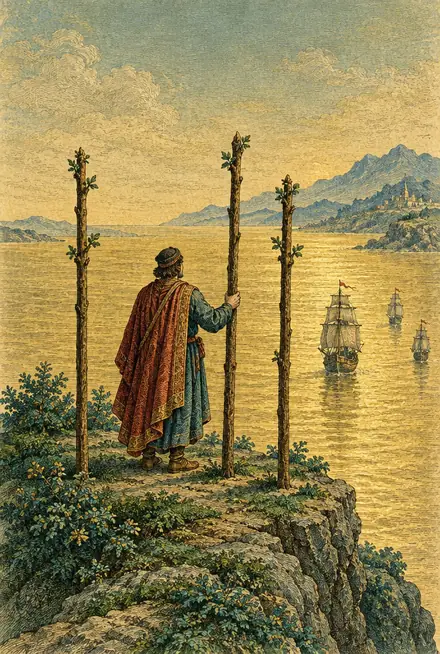 Three of Wands